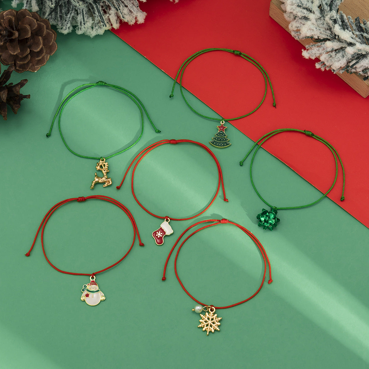 Christmas Bracelet Set